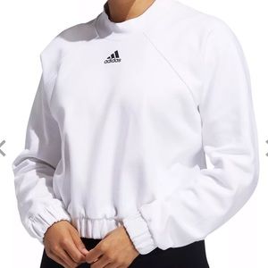 ADIDAS WOMEN’S RIBBED CREW!